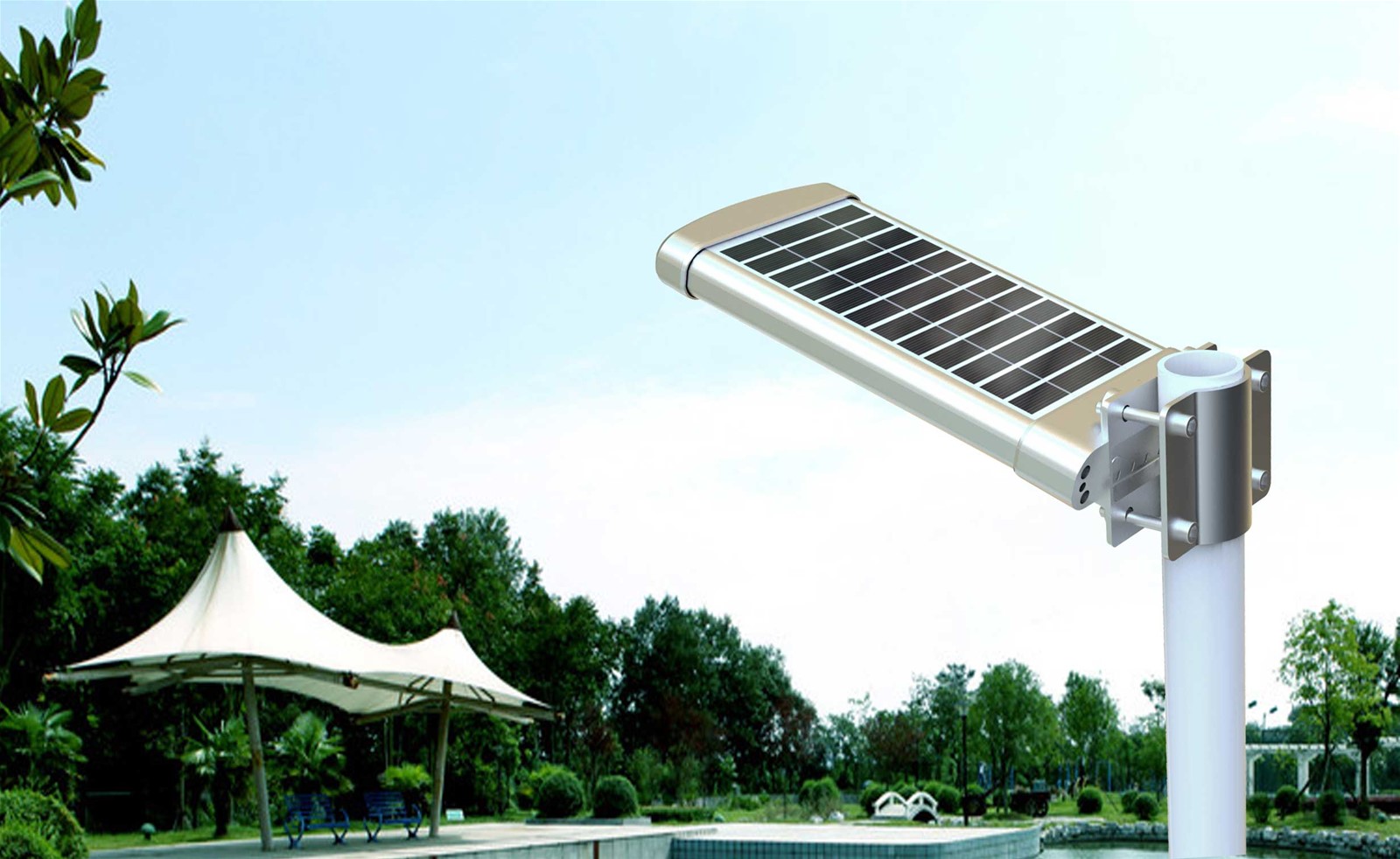 Solar powered outdoor lighting solar street light with CE with great price