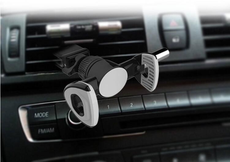 2016 Newest Metal Stand 360 Degrees Flexible Car Air Vent Mount Holder For iPhone HuaWei Samsung HTC