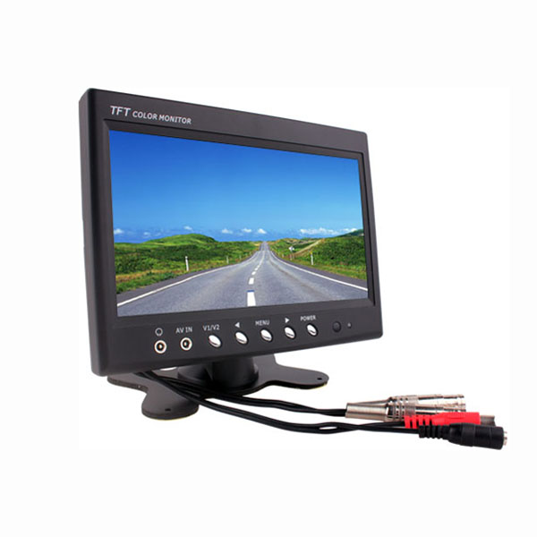 3 AV 7 inch Standalone TFT LCD Monitor BNC Interface