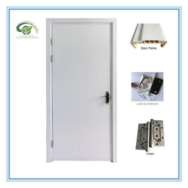 High quality nice design wood plastic composite wpc doors