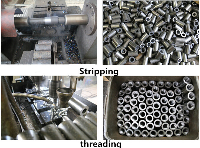 construction materials rebar coupler to connect steel