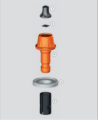 Clamping sleeve for tungsten carbide bullet teeth