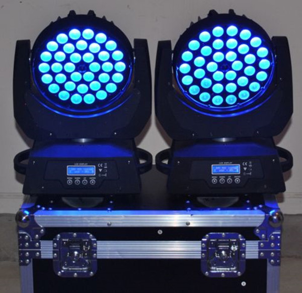 36x10w zoom wash 4in1 rgbw led moving head light