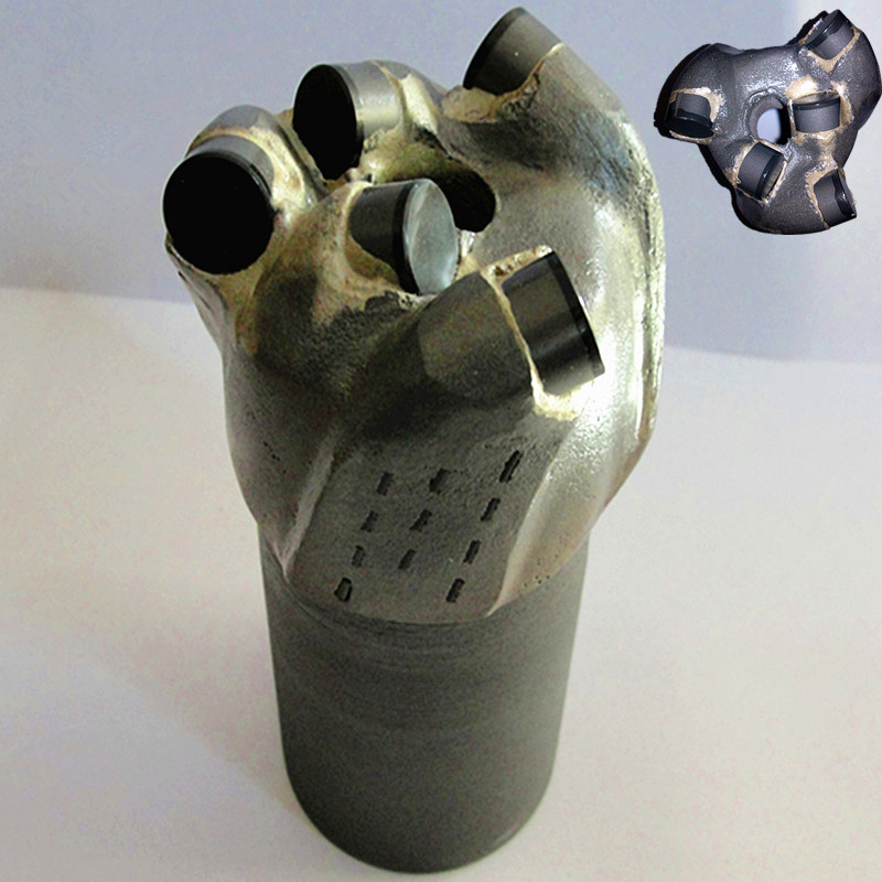 65mm PDC flatt sintered drill bits with matrix body