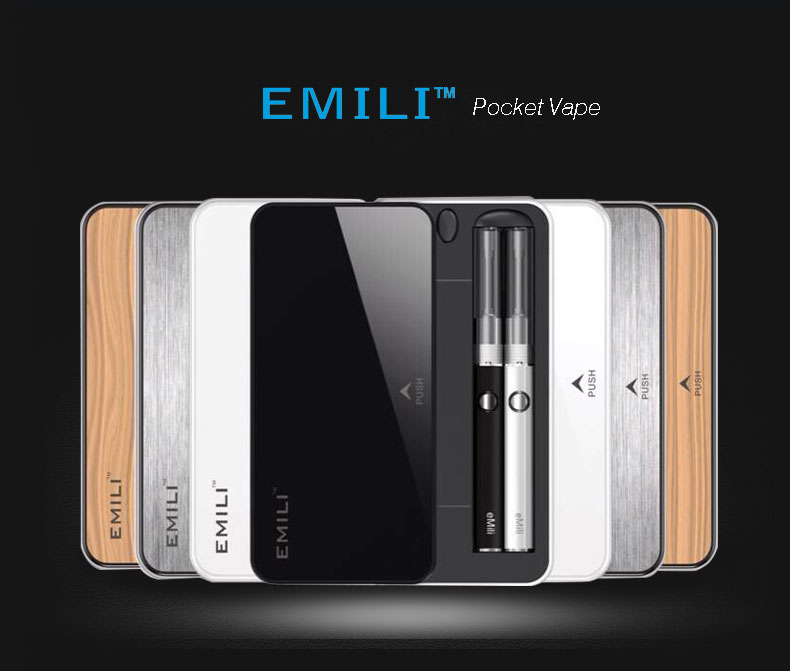 China ecig manufacturer Smiss technology best seller Emili Power bank case e cigarette ecigare 2in1