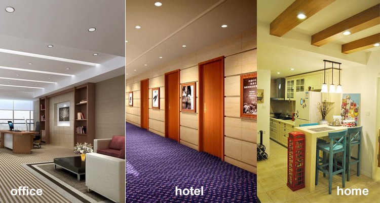 LED COB downlight 7w spotlight with adjustable multi angle