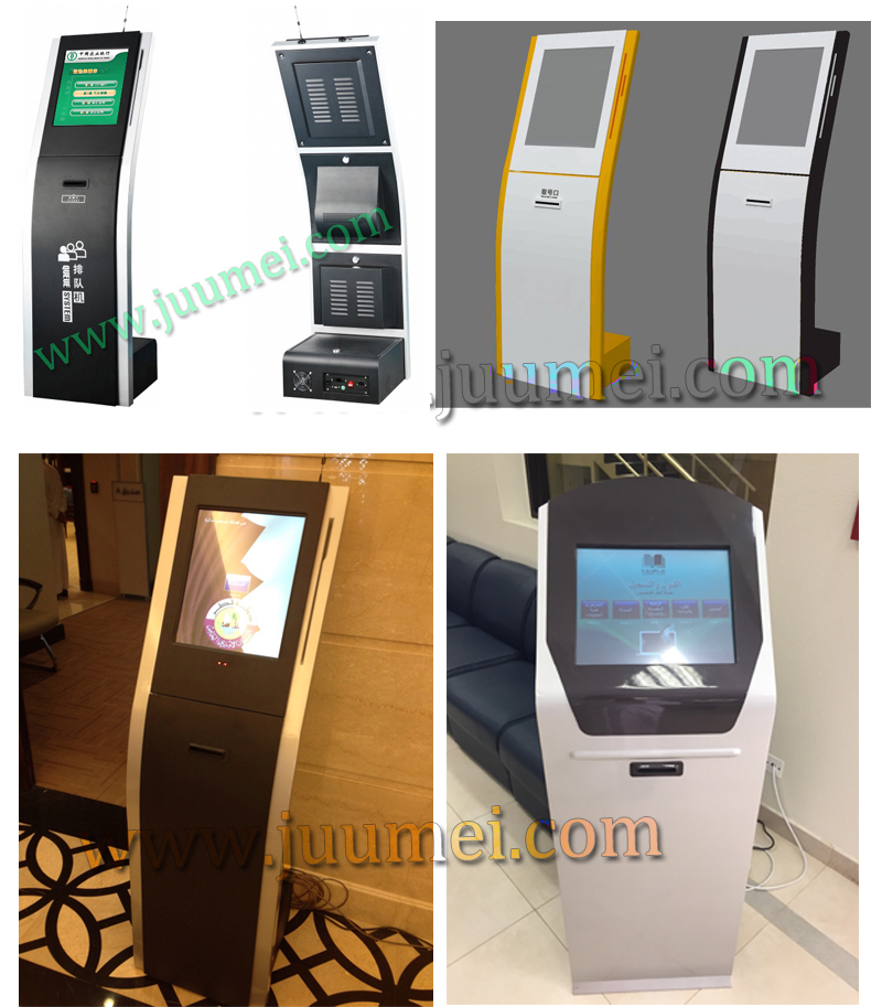 17 inch High Quality Bank Wireless Queue Management System with Best Software