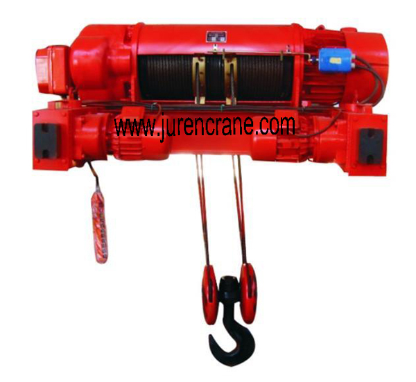 double rails wire rope electric hoist