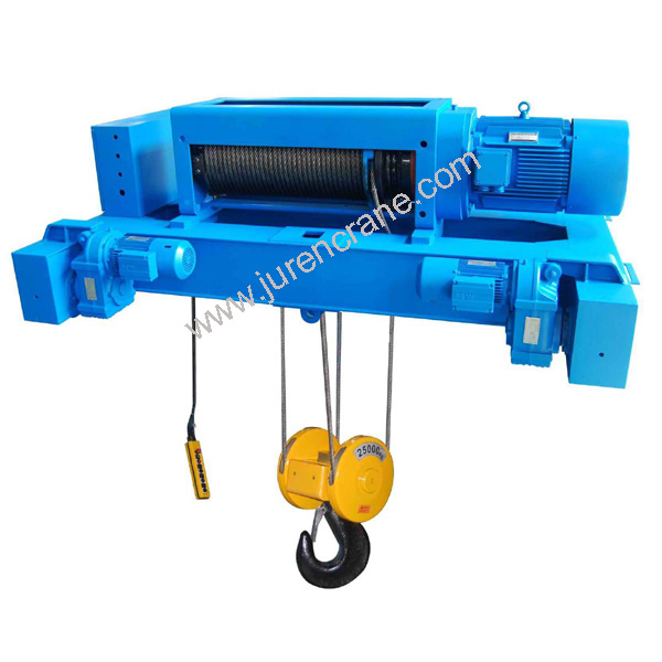 double rails wire rope electric hoist