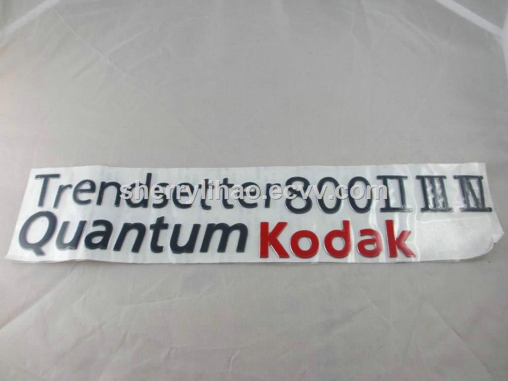 3D Soft PVC Logo Chrome Car Label Car Badge Auto Label Car Logo Car Sticker