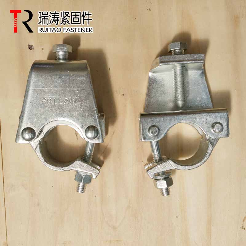 British Type Drop Forged Girder scaffolding coupler Beam Clamp Gravelock Clamp