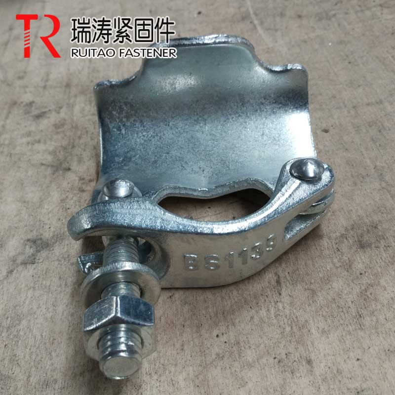 British Type Drop Forged Putlog scaffolding coupler Single clamp