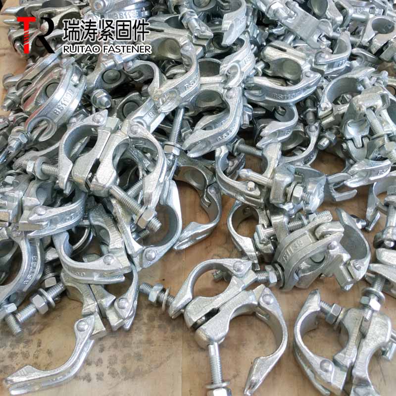 British Type Drop Forged Swivel scaffolding coupler scaffold clamp