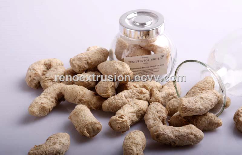 textured soya protein food machine