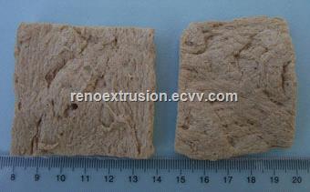 textured soya protein food machine