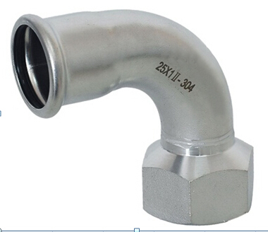 Stainless Steel Elbows of Cartridge Connection