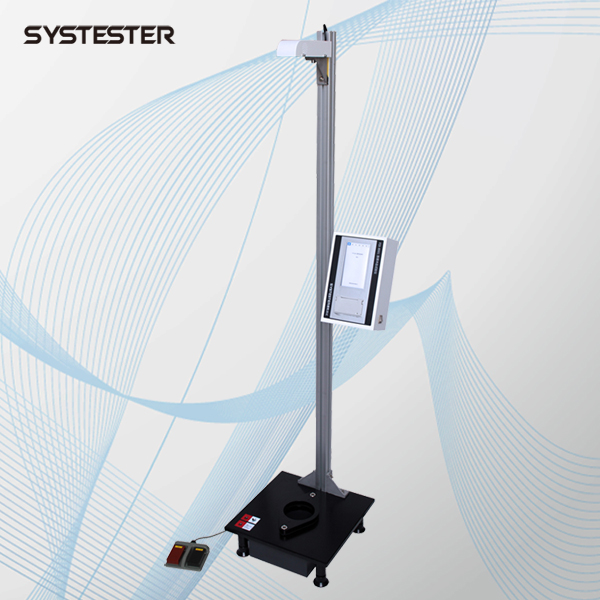 Large size touch screen operation freefalling dartball impact tester of plastic packaging or bags