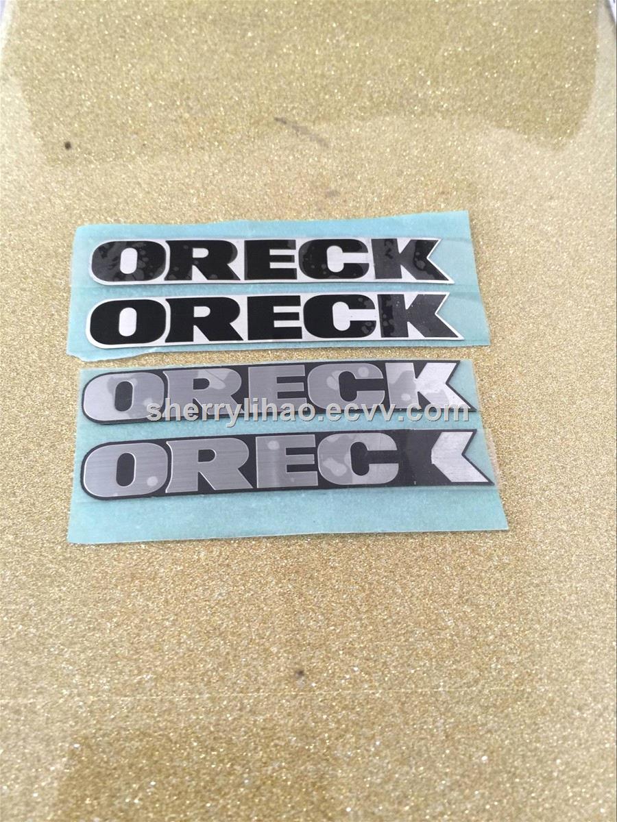 2016 decoration gold nickel metallic foil sticker