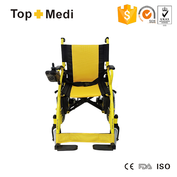 Rehabilitation Therapy Supplier TEW806D Folding Power Electric Wheelchair for Disable