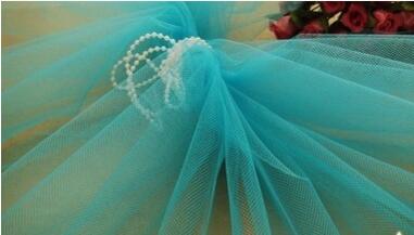 AMVIGOR Nylon Mesh Fabric Children Dress Fabric Wedding Dress Fabric
