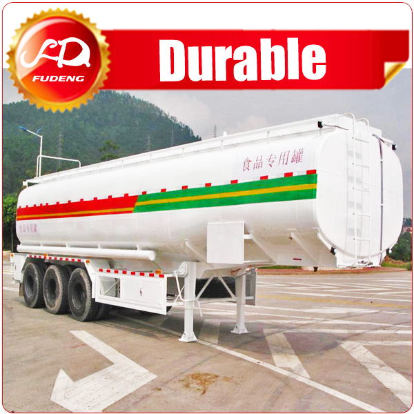 36000 Litres Fuel Tanker Semi Trailer/High Quality Fuel Truck Semi ...