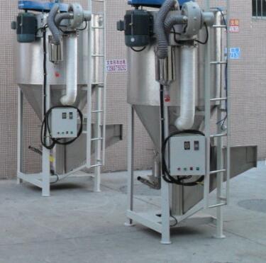 Hot sale Vertical stainless steel Plastic Color Dryer Mixer for master batch