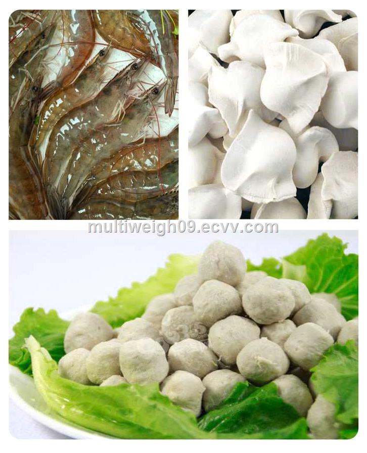 high precision multihead weighercombination scale for frozen food