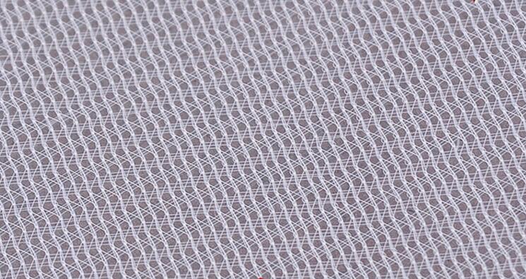 AMVIGOR Polyester Mesh Fabric Net Wedding Dress Fabric