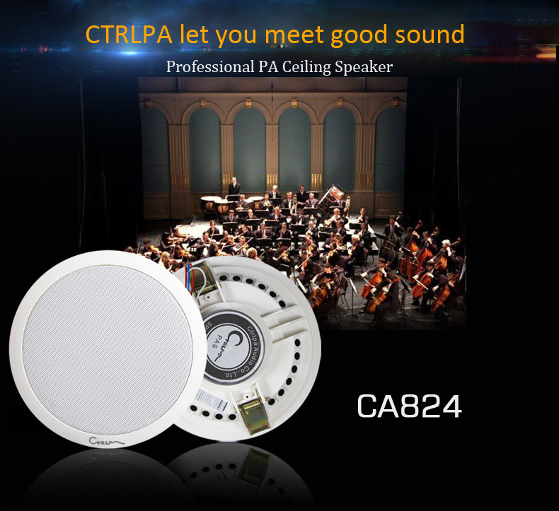 CA826 professional pa system in ceiling speaker CTRLPA