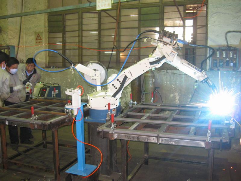 CNC system industrial automatic ringlock ledger welding machine