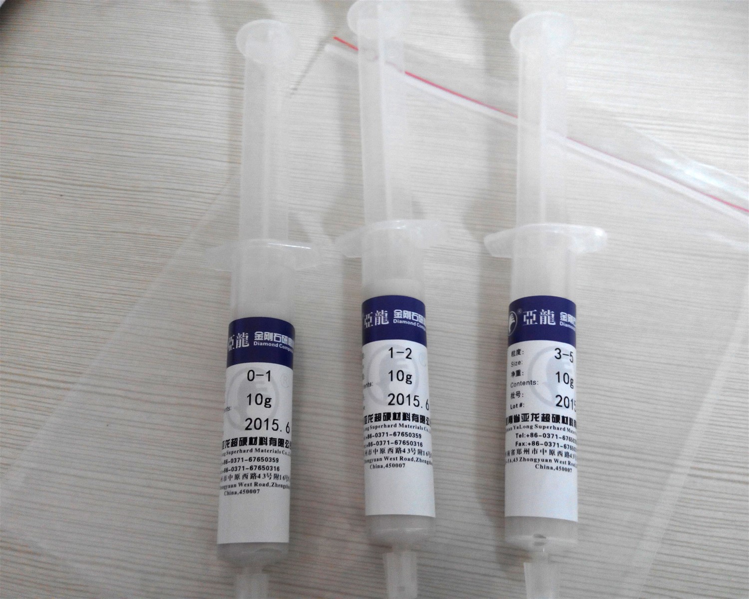 Lab Created Diamond Lapping PasteDiamond CreamDiamond Polishing Paste