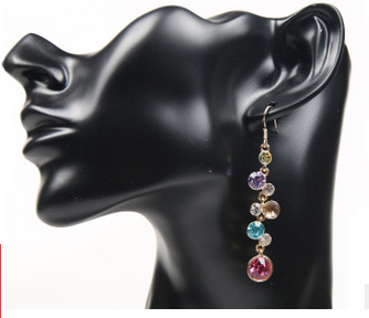 Earring and Necklace Resin Human Shape Model Displays
