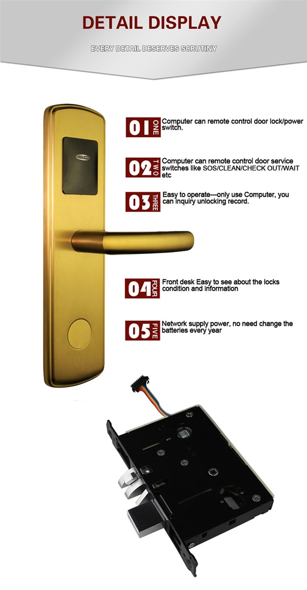 Evergood Quality Intelligent Interlock Door Lock