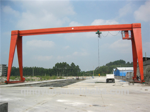 High Quality And Low Price Electric Hoist Single Girder Gantry Crane 10Ton