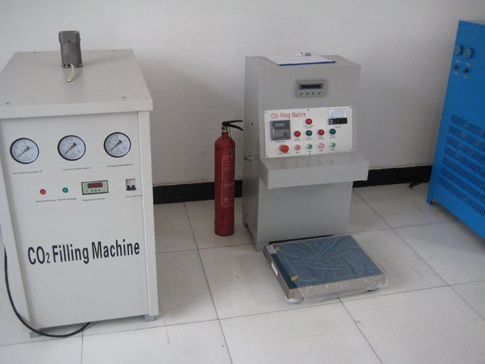 fire extinguisher co2 filling machine