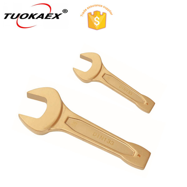 2016High quality non sparking striking open wrench manufacturer