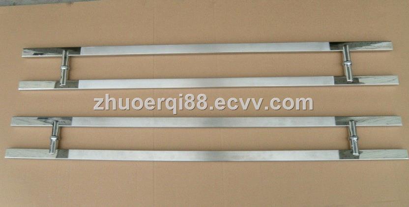 stainless steel glass door handle shower glass door handle