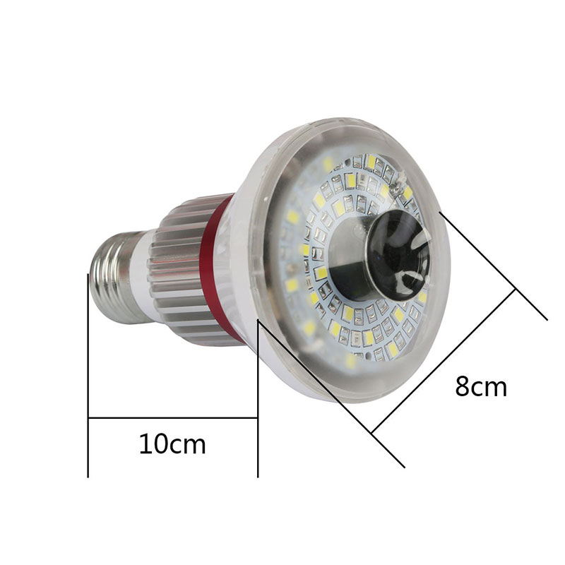 EAZZYDV Wireless HD720P Bulb WIFI Camera with LED light