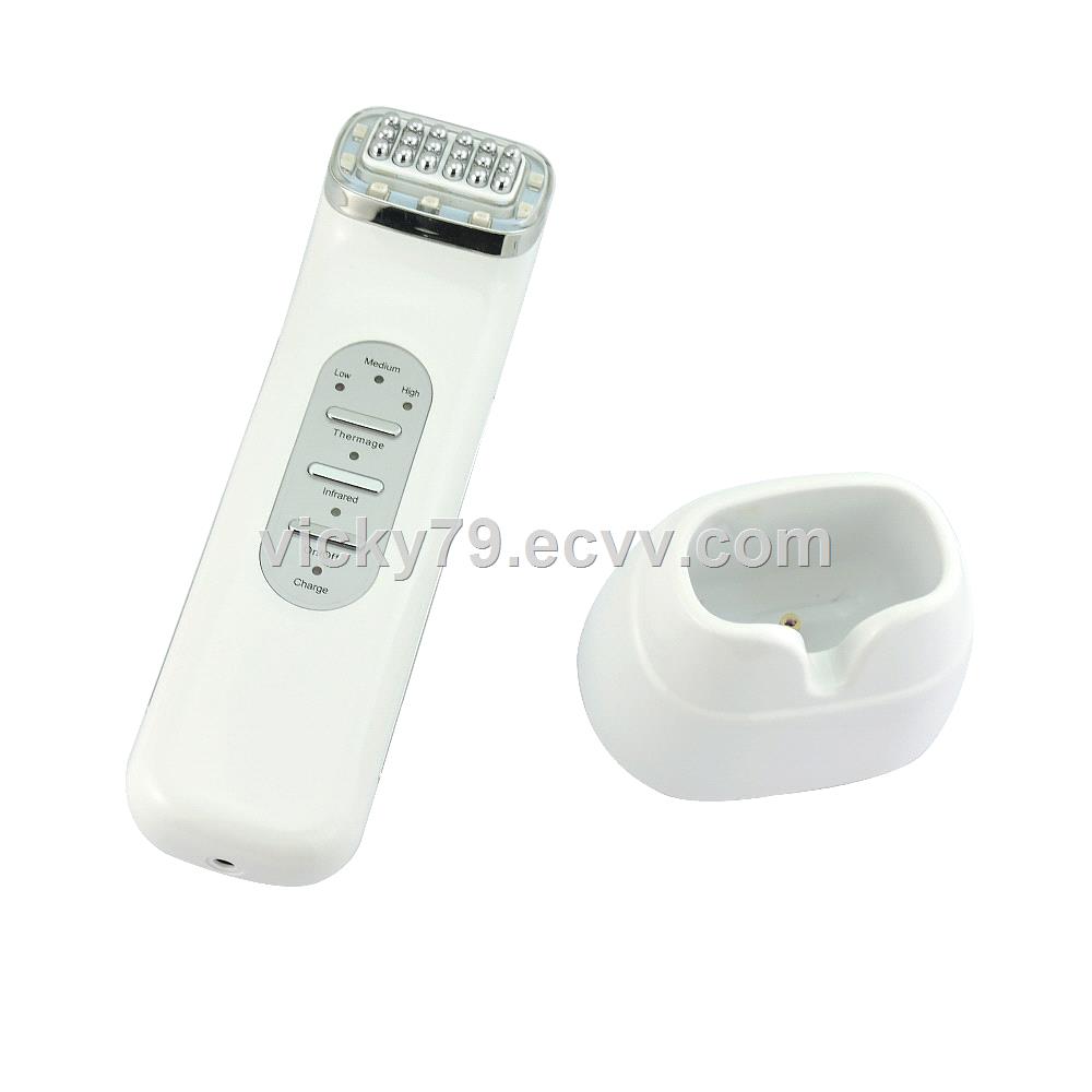 Hot selling electric RF ultrasonic facial massager