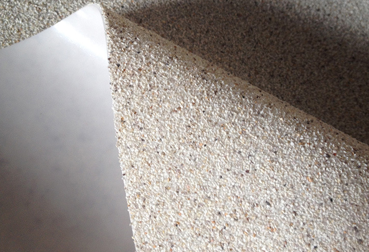 Nonasphaltic base prelaid macromolecule selfadhesive waterproofing membrane