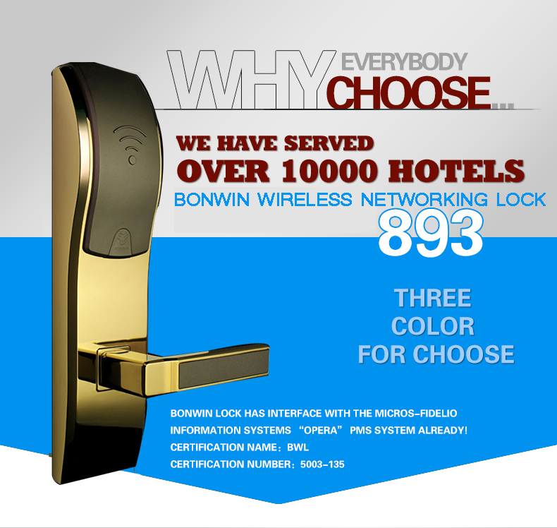 Hotel Deadbolt Mortise Door Door Lock Electric