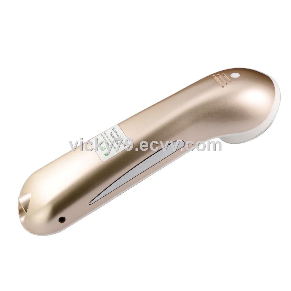 Special unique design ultrasonic radio frequency facial massager for skin rejuvenation machine