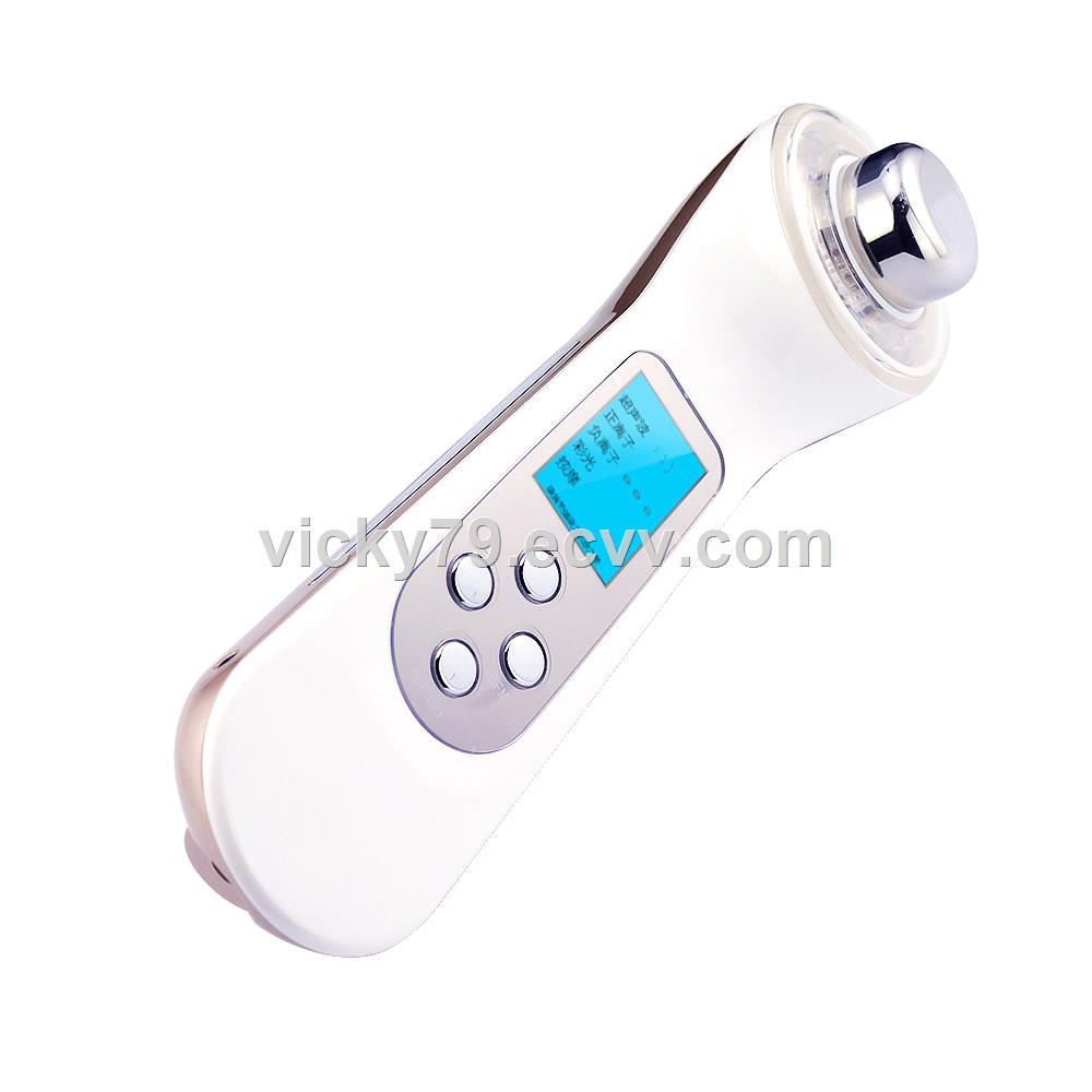 Special unique design ultrasonic radio frequency facial massager for skin rejuvenation machine