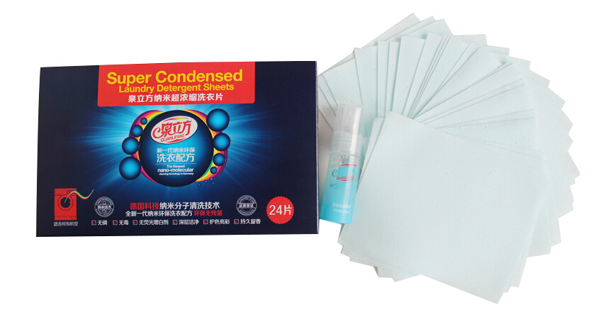 Super Condensad Laundry Detergent Sheet