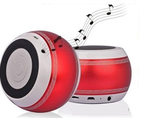 Bluetooth 40 Wireless Q8 War Drums Speaker TF Card CNC Technology Hands Free Phone Call Receive