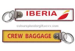 Crew Iberia Personalized Promotional Key Tags Fobs Wholesale