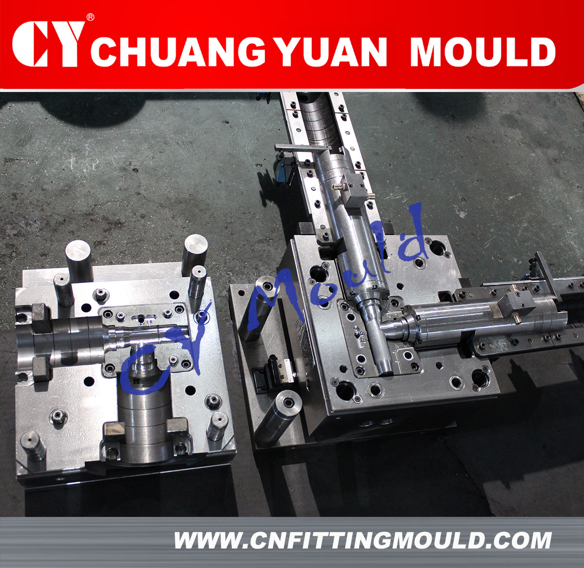 Plastic injection mould for PVC Elbow