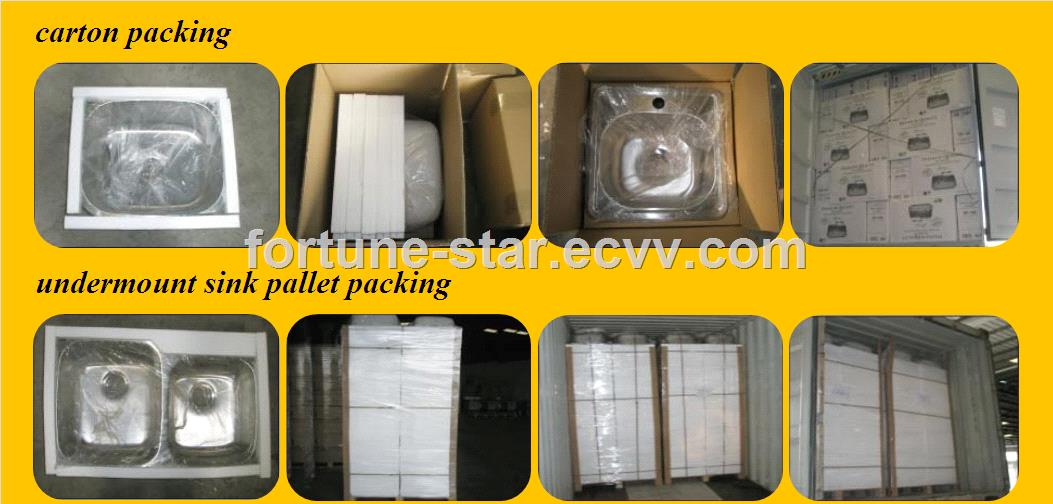 CUPC double bowls stainless steel kitchen sink