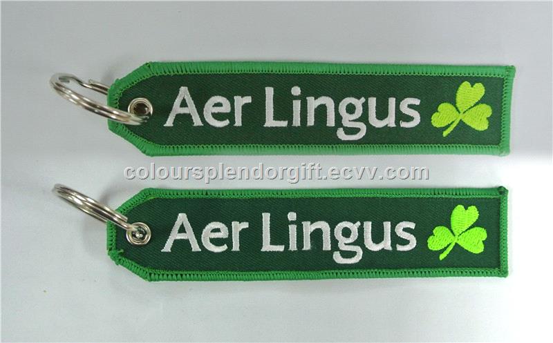 Aer Lingus Irish Airlines CREW Luggage Keychain Banner