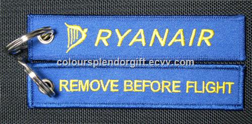 Ryanair Remove Before Flight Luggage Keychain